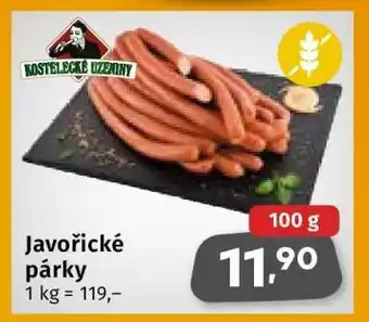 Coop Javořické párky nabídka