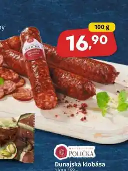 Coop Dunajská klobása nabídka