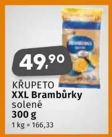 Coop KŘUPETO XXL Brambůrky nabídka