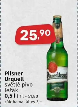 Coop Pilsner Urquell nabídka