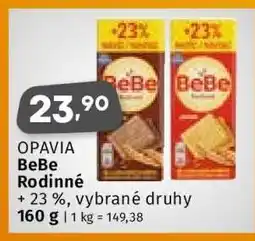 Coop Opavia BeBe Rodinné nabídka