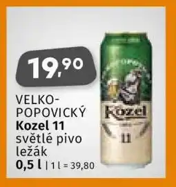 Coop Velkopopovický Kozel 11 nabídka