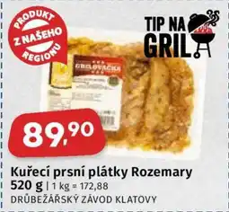 Coop Kuřecí prsní plátky Rozemary nabídka