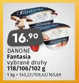 Coop Danone Fantasia nabídka
