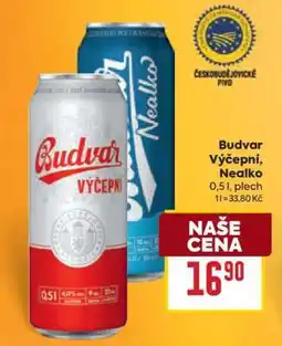 Billa Budvar Výčepní, Nealko nabídka