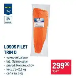 Makro Losos filet trim D nabídka