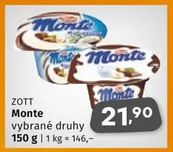 Coop ZOTT Monte nabídka