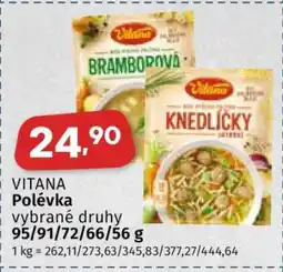 Coop Vitana Polévka nabídka