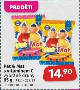Coop Pat & Mat s vitamínem C nabídka