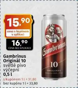 Coop Gambrinus Originál 10 nabídka