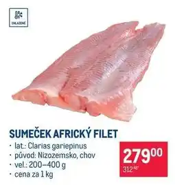 Makro Sumeček africký filet nabídka