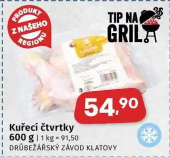 Coop Kuřecí čtvrtky nabídka
