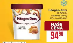 Billa Häagen-Dazs Salted Caramel nabídka