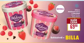 Billa Milora Mražené ovoce v čokoládě nabídka
