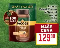 Billa Jacobs Velvet Crema náhradní náplň nabídka