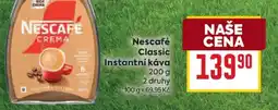 Billa NESCAFÉ CLASSIC Instantní káva nabídka