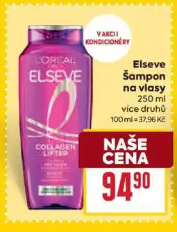 Billa Elseve šampon na vlasy nabídka