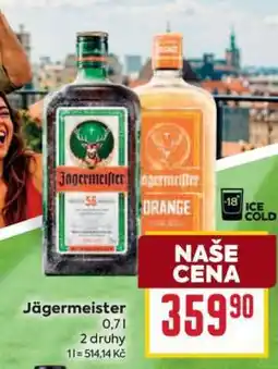 Billa Jägermeister nabídka