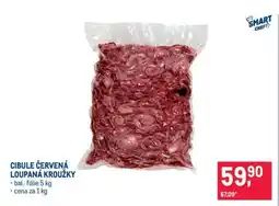 Makro CIBULE ČERVENÁ LOUPANÁ KROUŽKY nabídka