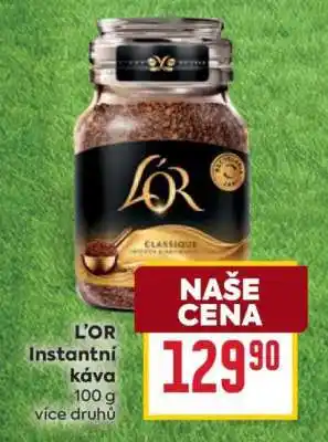 Billa L'OR Instantní káva nabídka