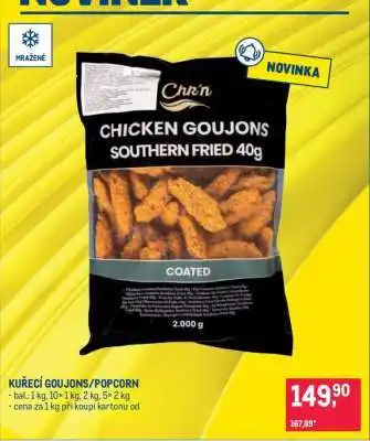 Makro KUŘECÍ GOUJONS/POPCORN nabídka