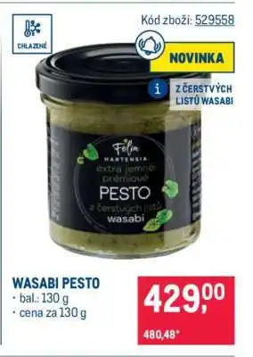 Makro WASABI PESTO nabídka