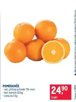 Makro Pomeranče nabídka