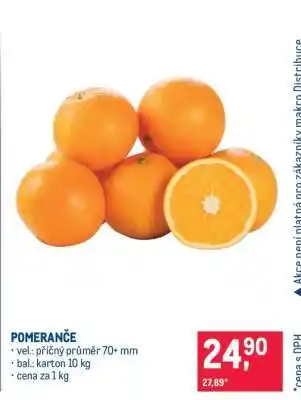 Makro Pomeranče nabídka