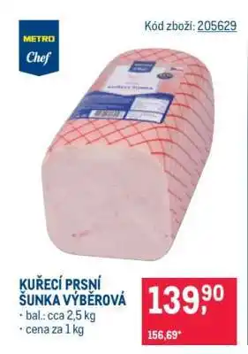Makro Kuřecí prsní šunka výběrová nabídka