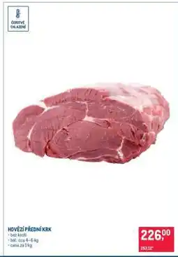 Makro Hovězí přední krk nabídka