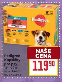 Billa Pedigree kapsičky pro psy nabídka