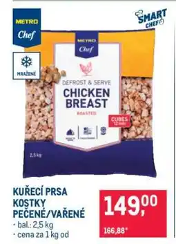 Makro KUŘECÍ PRSA KOSTKY PEČENÉ/VAŘENÉ nabídka