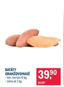 Makro Batáty oranžovomasé nabídka