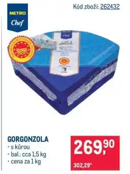 Makro Gorgonzola nabídka