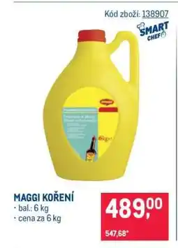 Makro Maggi koření nabídka
