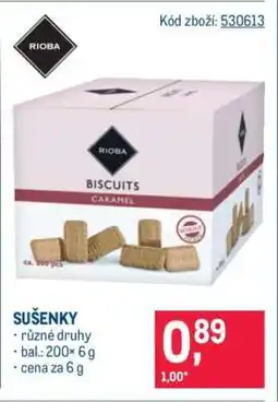 Makro Sušenky nabídka