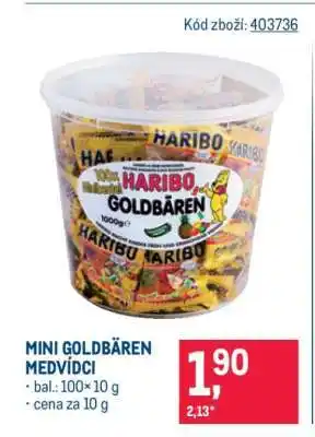 Makro MINI GOLDBÄREN MEDVÍDCI nabídka