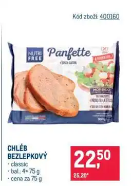 Makro Chléb bezlepkový nabídka