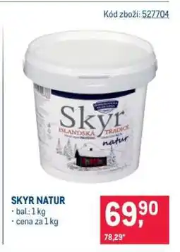 Makro SKYR NATUR nabídka