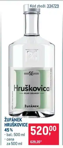 Makro Žufánek Hruškovice nabídka