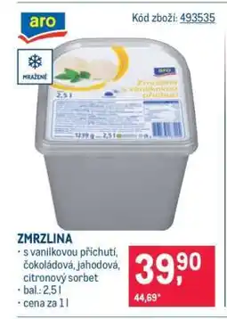 Makro Zmrzlina nabídka