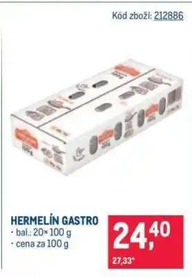 Makro Hermelín gastro nabídka