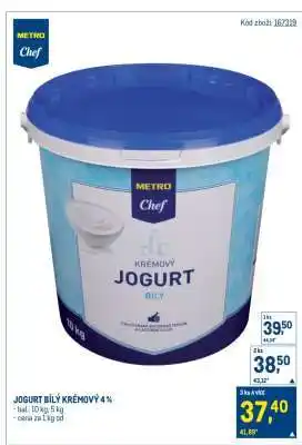 Makro JOGURT BÍLÝ KRÉMOVÝ 4 % nabídka