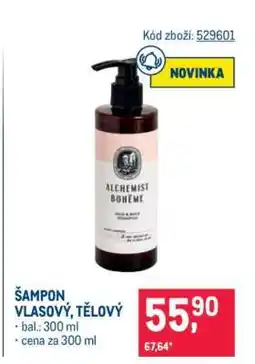 Makro ŠAMPON VLASOVÝ, TĚLOVÝ nabídka