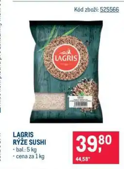 Makro LAGRIS RÝŽE SUSHI nabídka