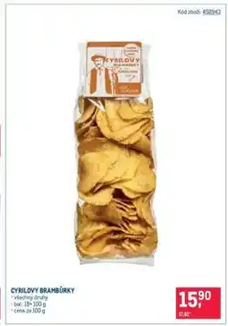 Makro Cyrilovy Brambůrky nabídka