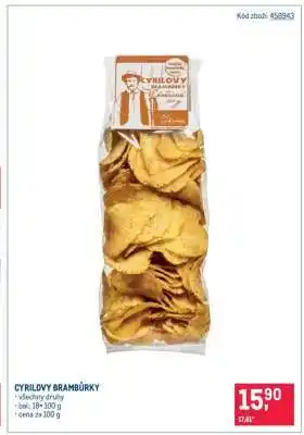 Makro Cyrilovy Brambůrky nabídka