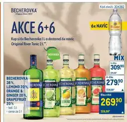 Makro Becherovka nabídka