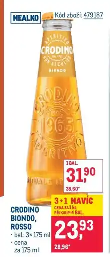 Makro CRODINO BIONDO, ROSSO nabídka