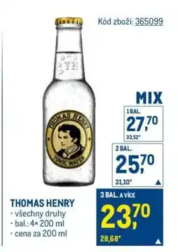 Makro Thomas Henry nabídka
